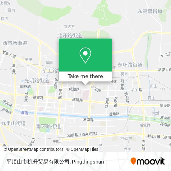 平顶山市机升贸易有限公司 map