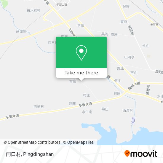 闫口村 map