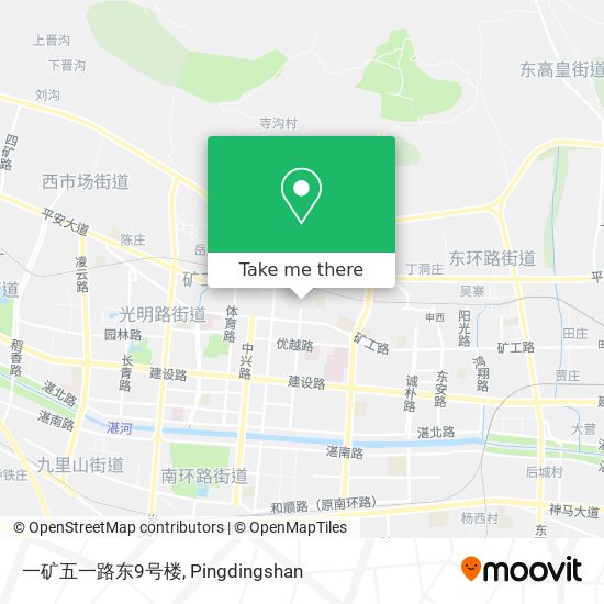一矿五一路东9号楼 map