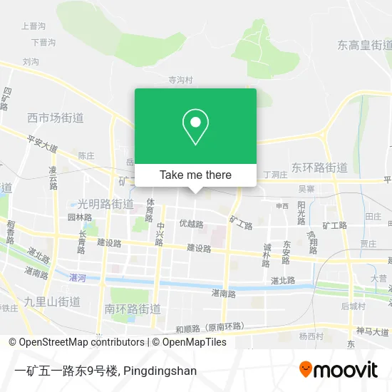 一矿五一路东9号楼 map