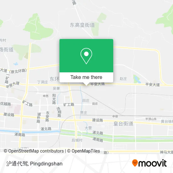 沪通代驾 map