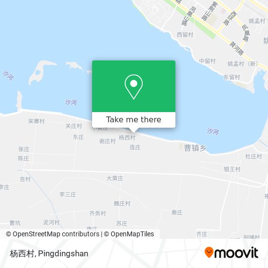 杨西村 map