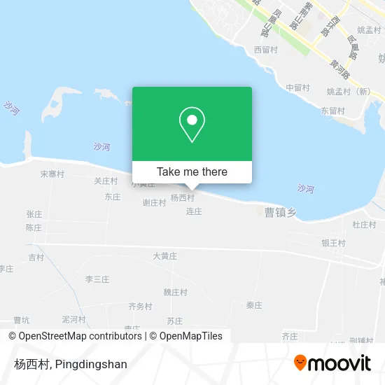 杨西村 map