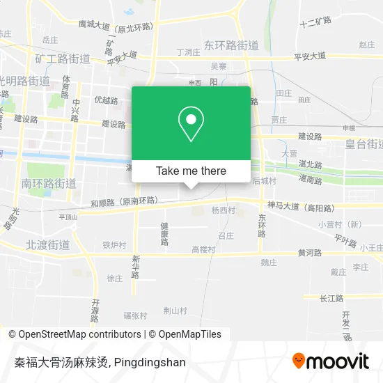 秦福大骨汤麻辣烫 map