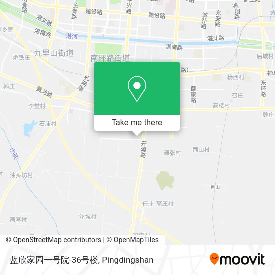 蓝欣家园一号院-36号楼 map