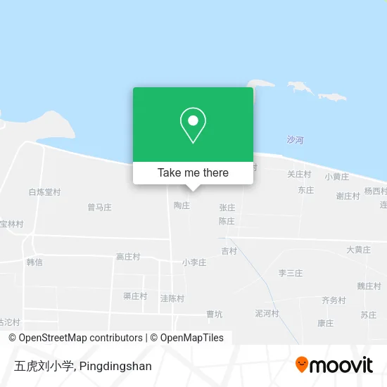 五虎刘小学 map