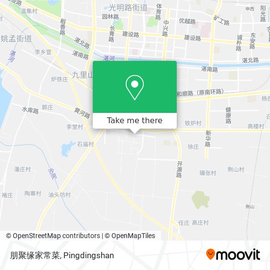 朋聚缘家常菜 map