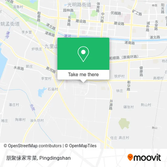 朋聚缘家常菜 map