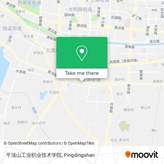 平顶山工业职业技术学院 map