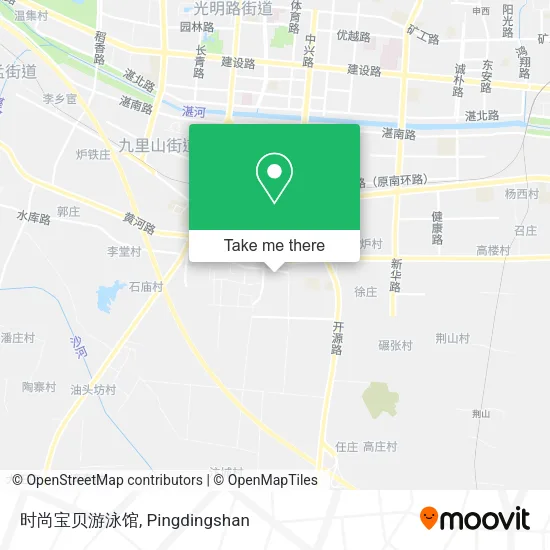时尚宝贝游泳馆 map