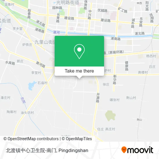 北渡镇中心卫生院-南门 map