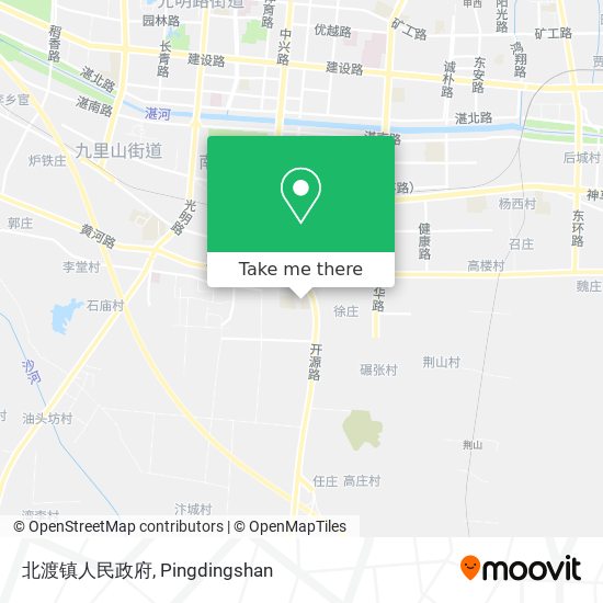 北渡镇人民政府 map