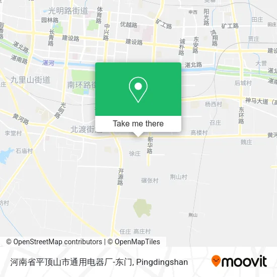 河南省平顶山市通用电器厂-东门 map