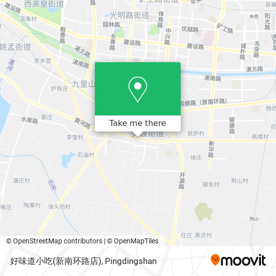 好味道小吃(新南环路店) map