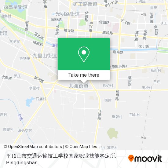 平顶山市交通运输技工学校国家职业技能鉴定所 map