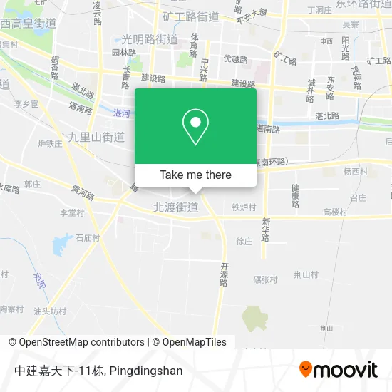 中建嘉天下-11栋 map