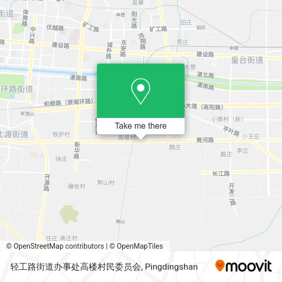 轻工路街道办事处高楼村民委员会 map