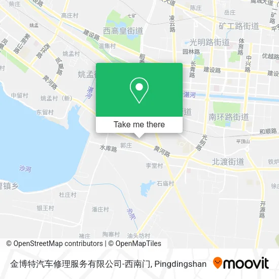 金博特汽车修理服务有限公司-西南门 map