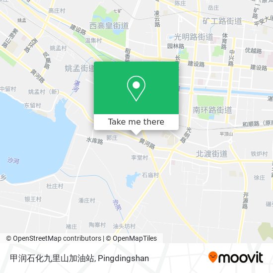 甲润石化九里山加油站 map