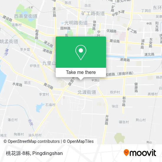 桃花源-8栋 map