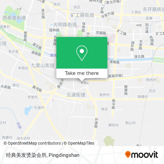 经典美发烫染会所 map