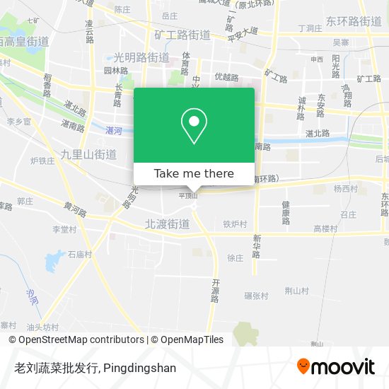 老刘蔬菜批发行 map
