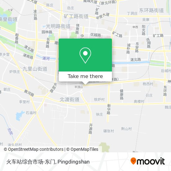 火车站综合市场-东门 map