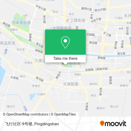 飞行社区-9号楼 map