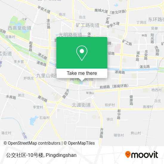 公交社区-10号楼 map