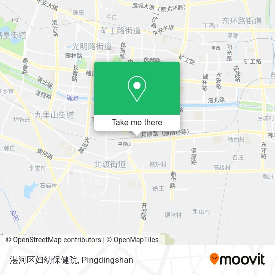 湛河区妇幼保健院 map