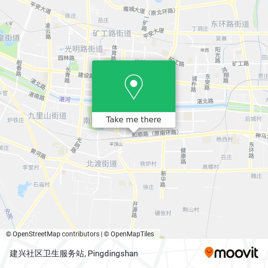 建兴社区卫生服务站 map