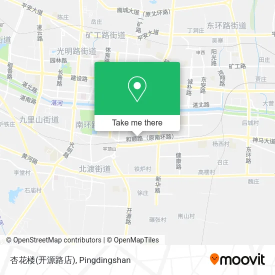 杏花楼(开源路店) map