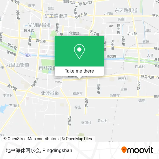 地中海休闲水会 map