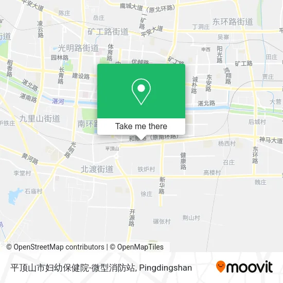平顶山市妇幼保健院-微型消防站 map