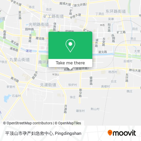 平顶山市孕产妇急救中心 map