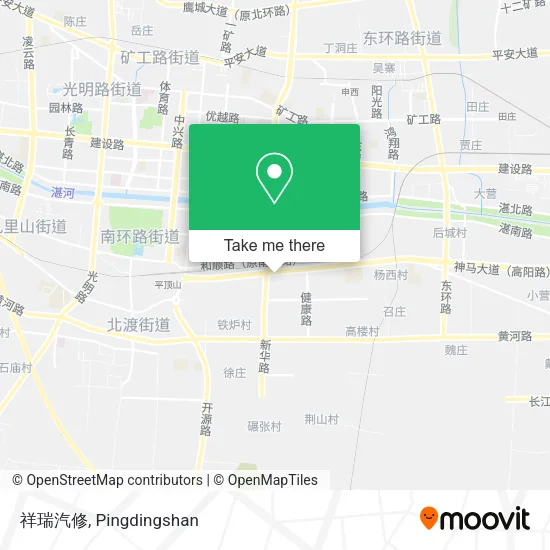 祥瑞汽修 map