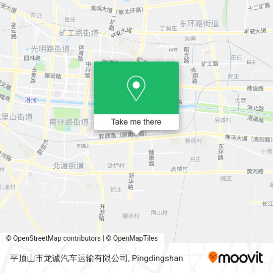 平顶山市龙诚汽车运输有限公司 map