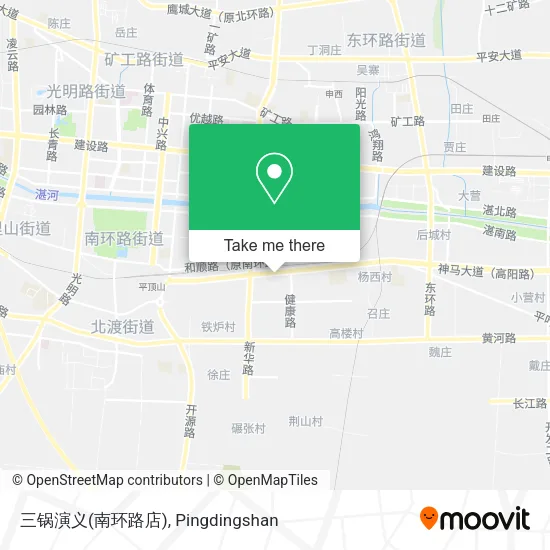 三锅演义(南环路店) map