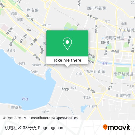 姚电社区-38号楼 map