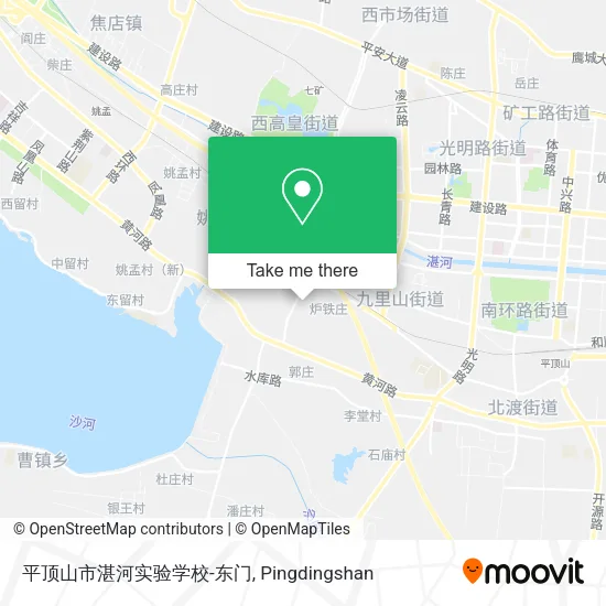 平顶山市湛河实验学校-东门 map
