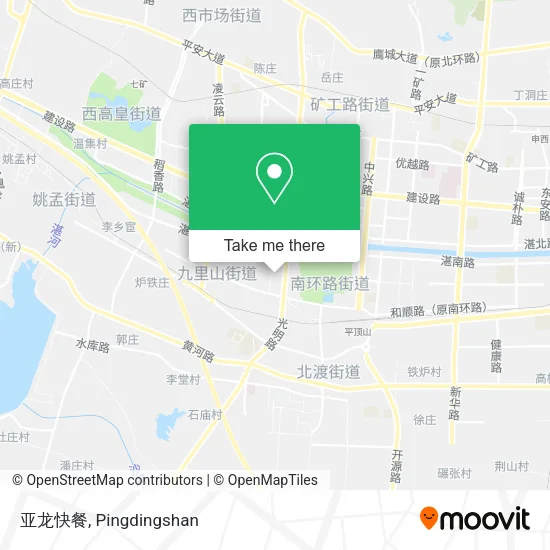 亚龙快餐 map
