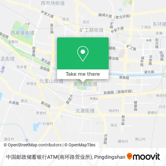 中国邮政储蓄银行ATM(南环路营业所) map