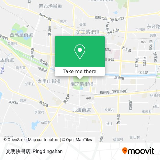 光明快餐店 map