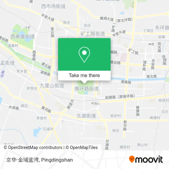 京华·金域蓝湾 map