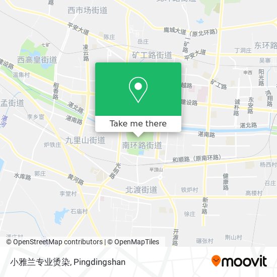 小雅兰专业烫染 map