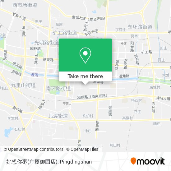 好想你枣(广厦御园店) map