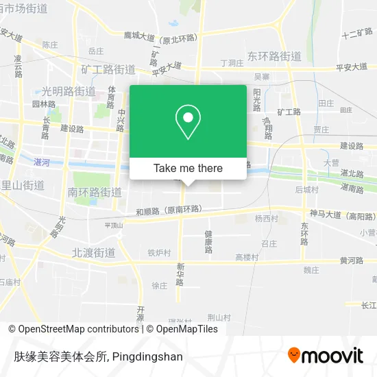 肤缘美容美体会所 map