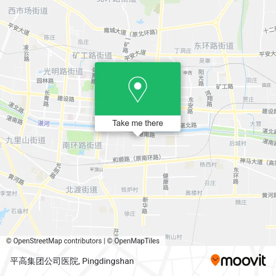 平高集团公司医院 map