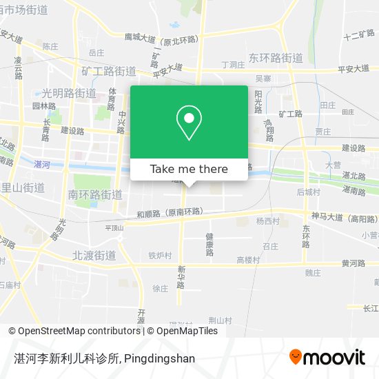 湛河李新利儿科诊所 map