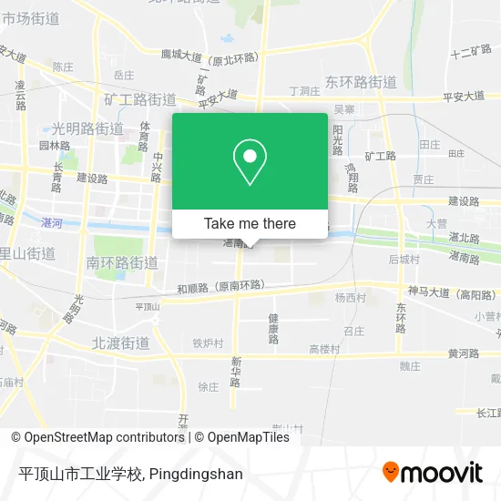 平顶山市工业学校 map